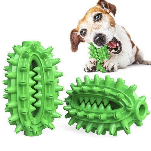 Bite molar toothbrush toy size options for small and large dogs