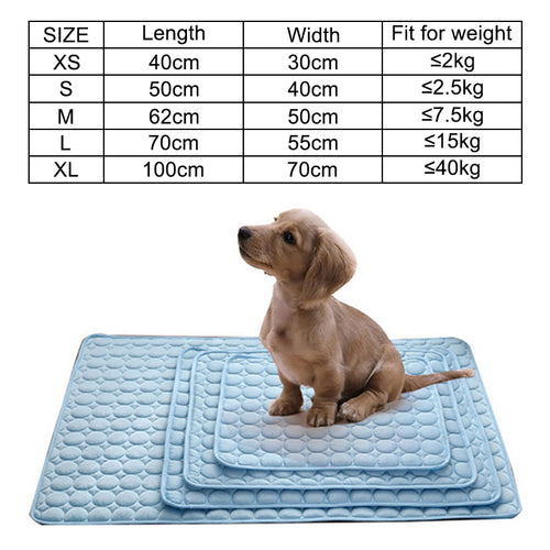 Breathable Dog Cooling Mat — Summer Comfort for Any Surface